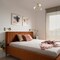 Designers Fountain Fina 16 in. 4-Light Brushed Gold Modern Semi Flush Mount with Natural Marble Accents for Bedrooms D325C-SF-BG - alternate 4